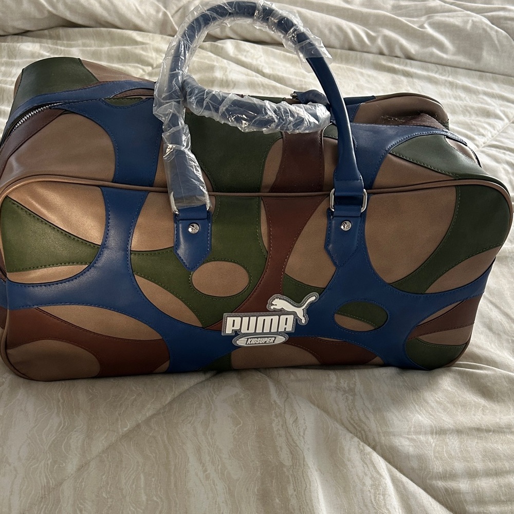 Puma Men's Multicolor Camouflage Duffel Bag